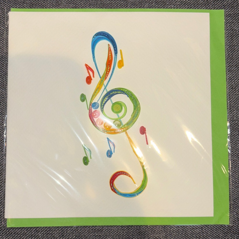 Colorful Musical Note Treble Clef and Piano Set - Picture 7 of 7
